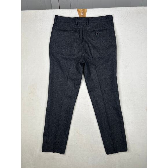 Ted Baker Wool Blend Dark Gray Slacks Pants Men's Size 34 regular - Picture 11 of 11